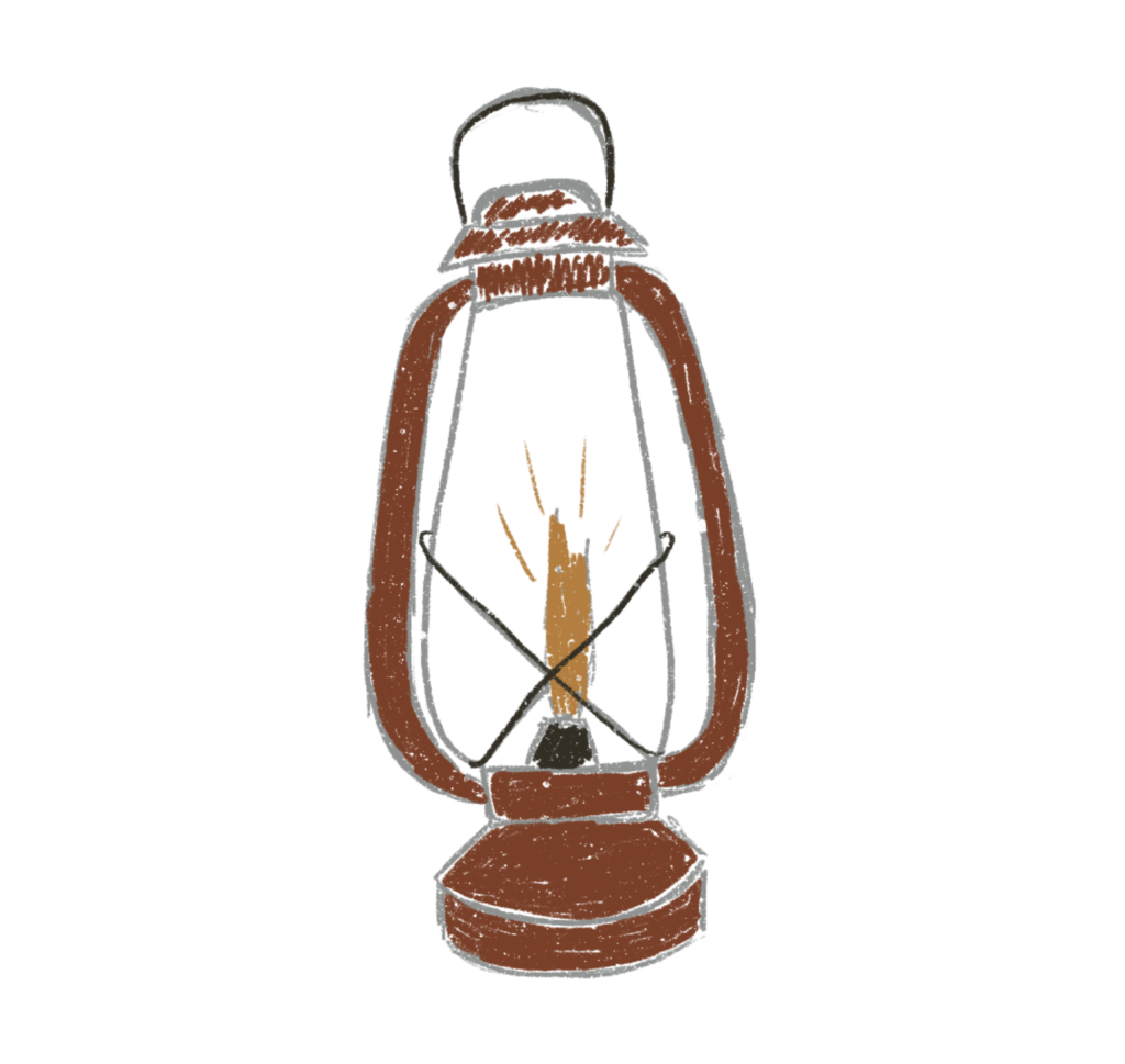 Hand drawn lantern by Native Brush Design