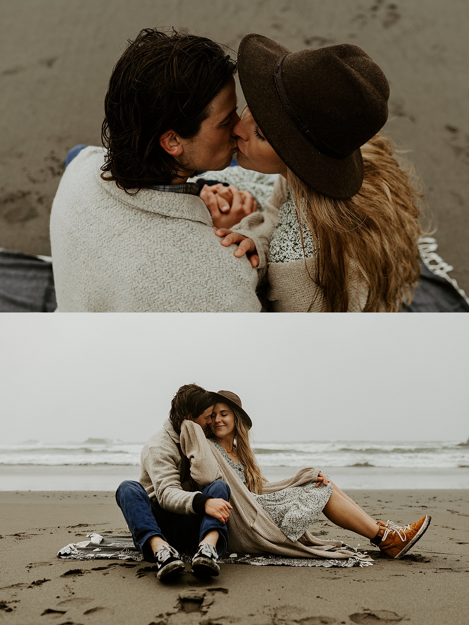 Gold Beach Couples Session