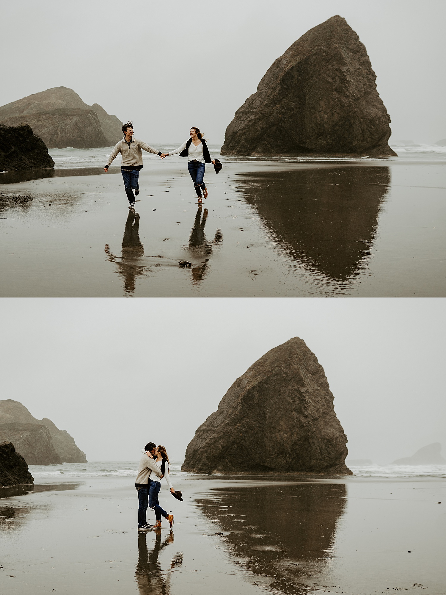 Gold Beach Couples Session