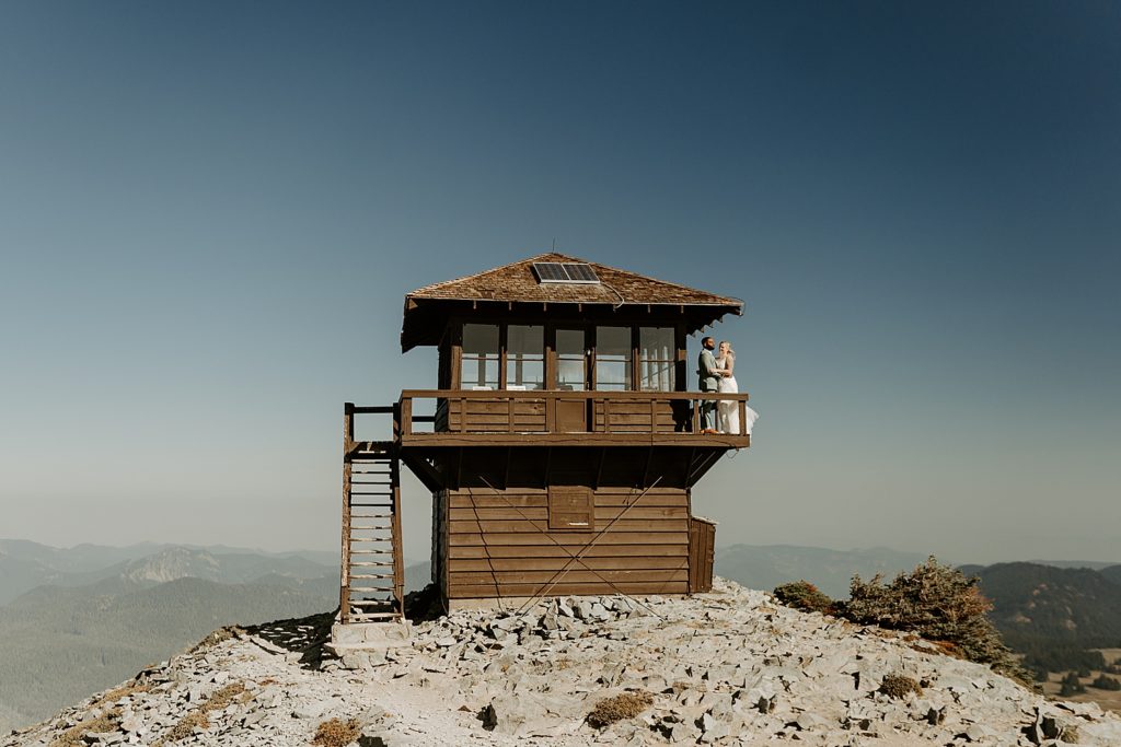 Out of State Elopement Planning Blog - Mount Fremont Fire Lookout Elopement