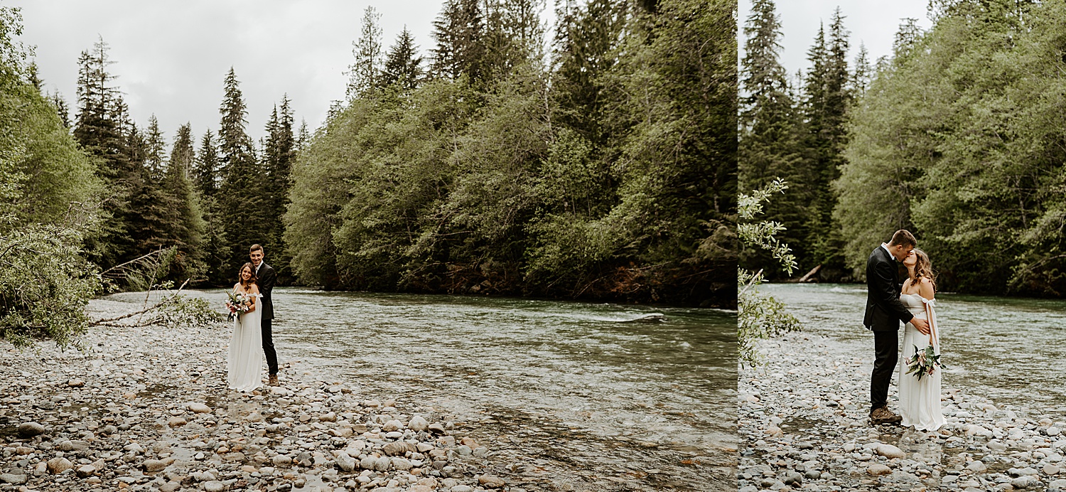 Late Season Snowshoe Elopement in the North Cascades