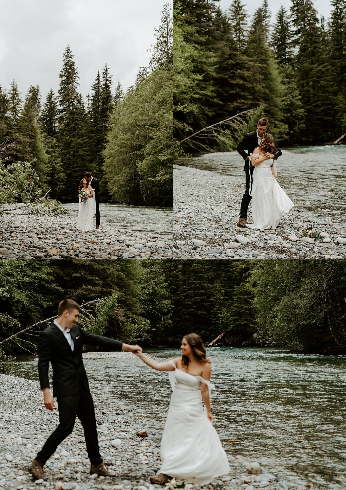 Late Season Snowshoe Elopement in the North Cascades